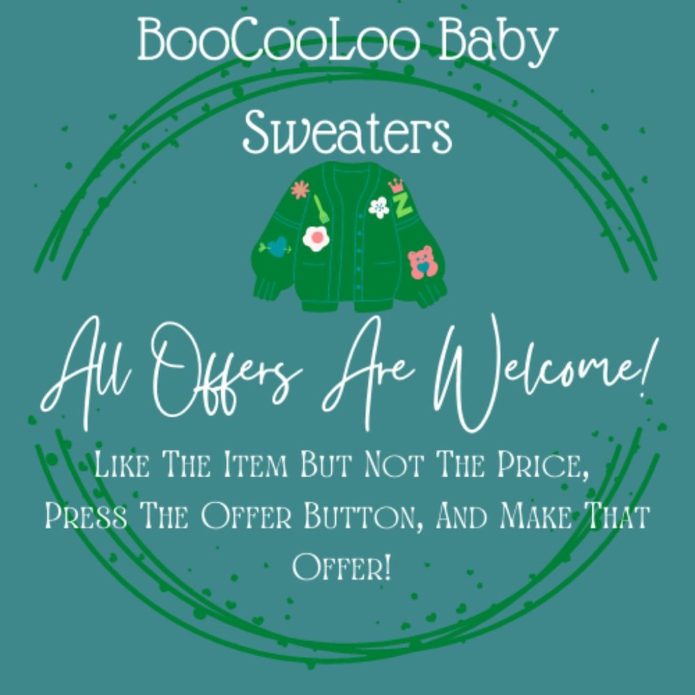 BooCooLoo Baby Sweaters